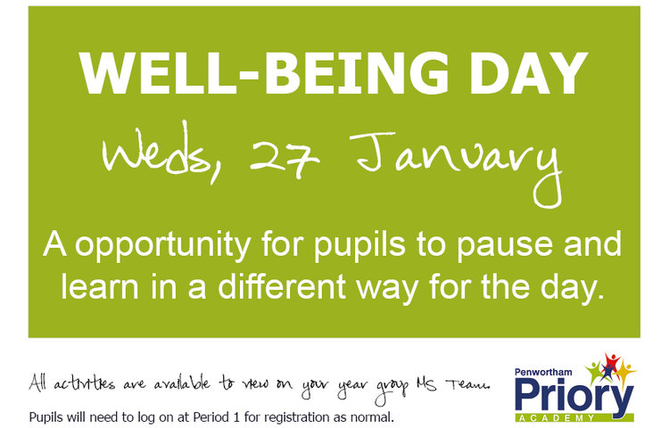 Image of Well-Being Day - 27 January