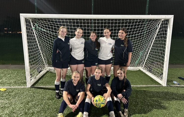 Image of Year 11 girls impressive  South Ribble tournament win