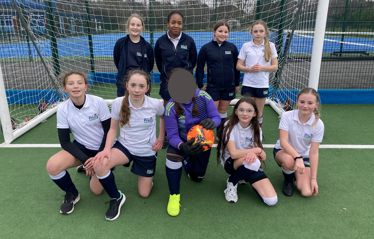 Image of Year 7 Girls Kick Off Their First Football Campaign