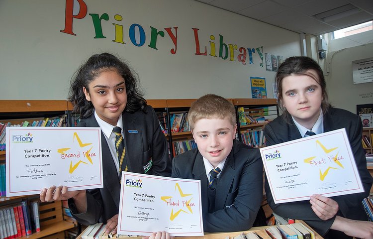 Image of Year 7 Poetry Competition Winners