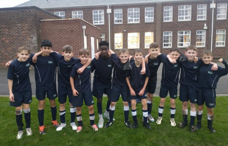 Image of Year 7 football team crowned South Ribble champions