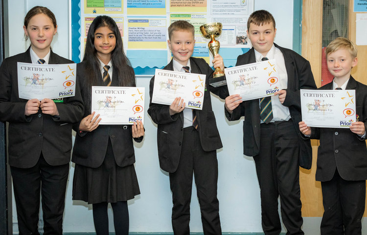 Image of Year 7 speak out at competition