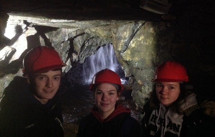 Image of GCSE geography goes underground!