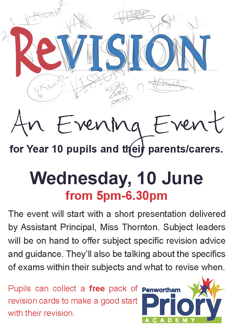 Image of Year 10 Revision Event