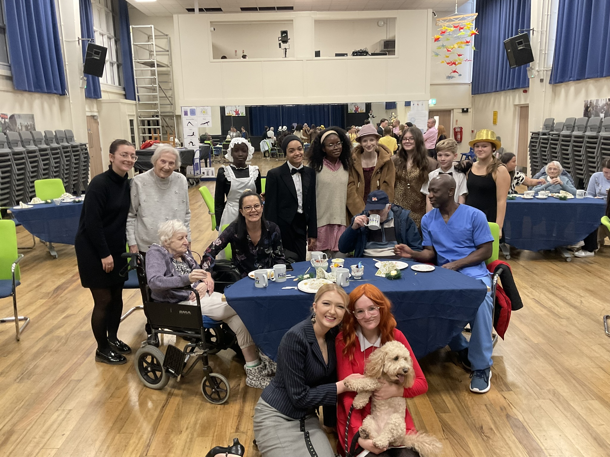 Image of Care Home Residents Enjoy Annie Matinee and Carol Service at Priory