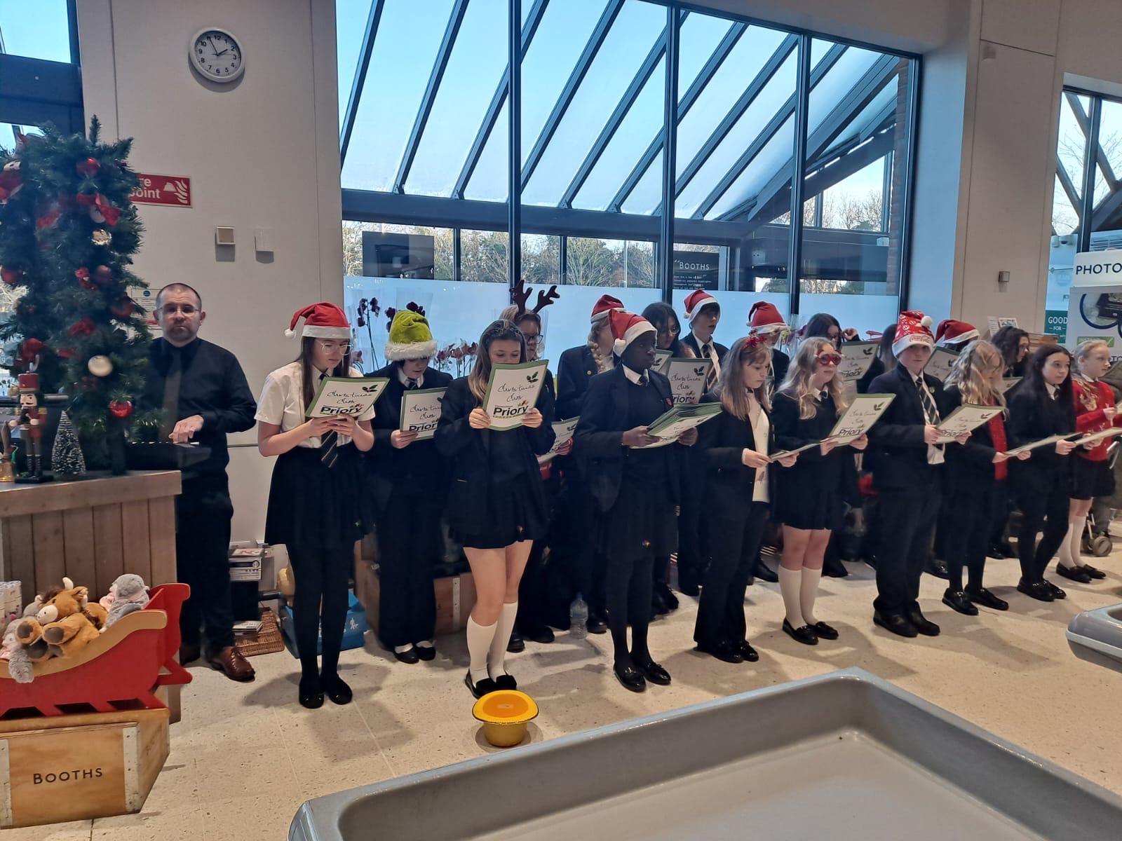 Image of Carol Singer Bring Festive Joy To Our Community