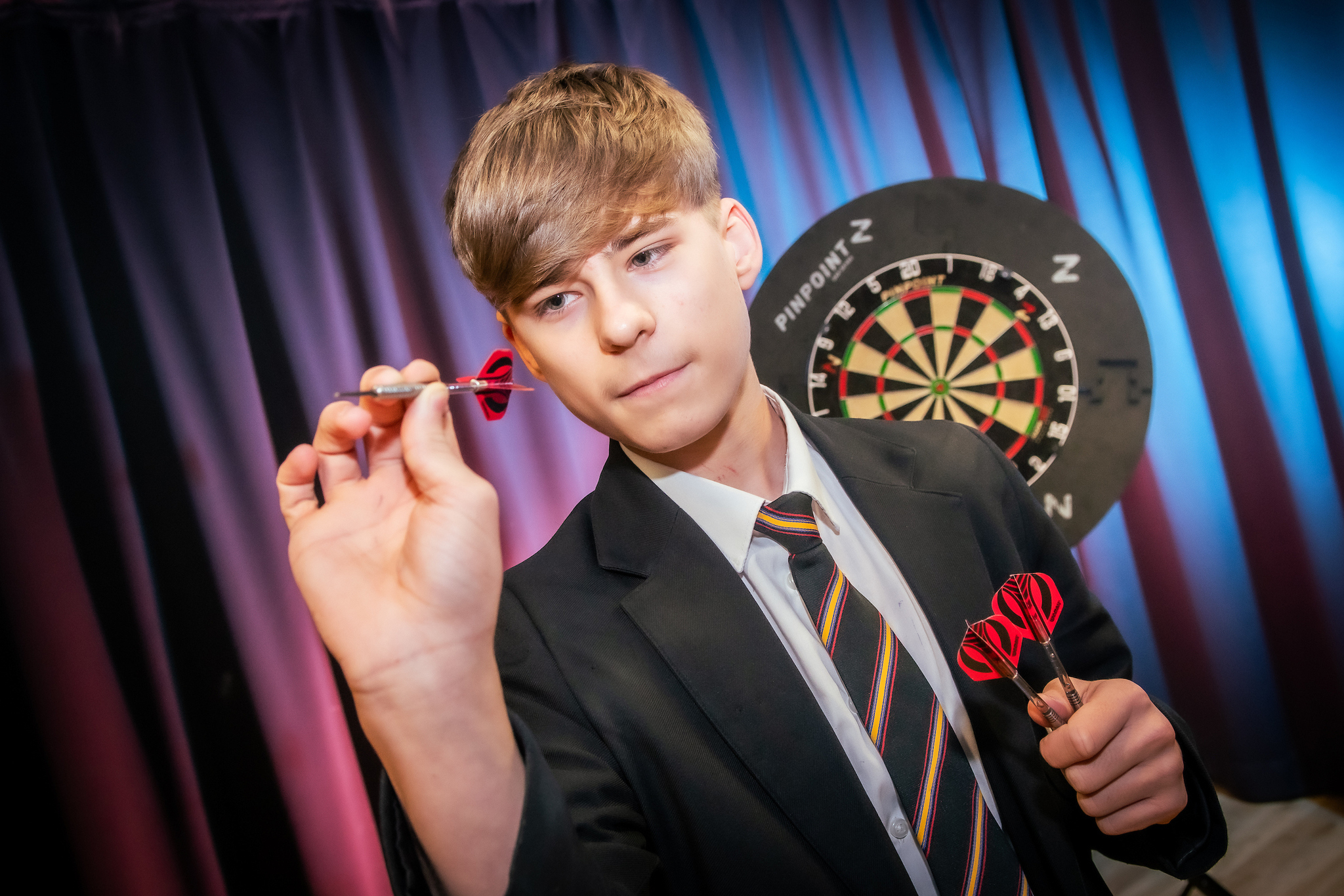Image of Darts at Priory Steps Up To The Oche