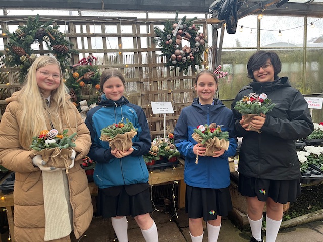 Image of ECO Club Brings Christmas Cheer to Priory