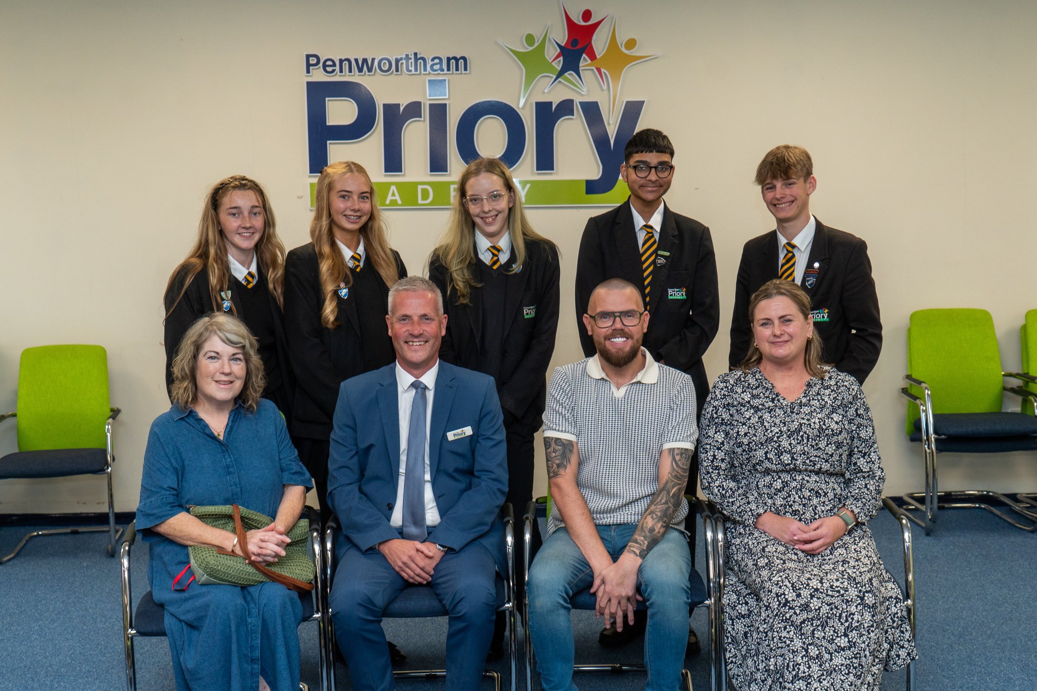 Image of Head Prefects of the Past Return to Welcome Priory’s New Pupil Leadership