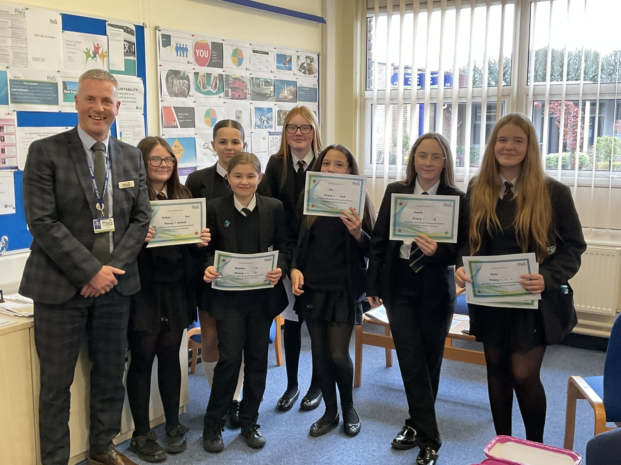 Image of Priory Plus Awards Autumn Term 2025