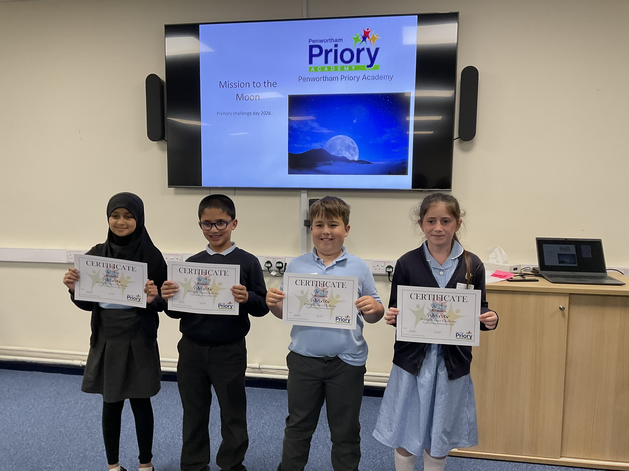 Image of From Primary to Priory: Young Scientists Reach For The Stars