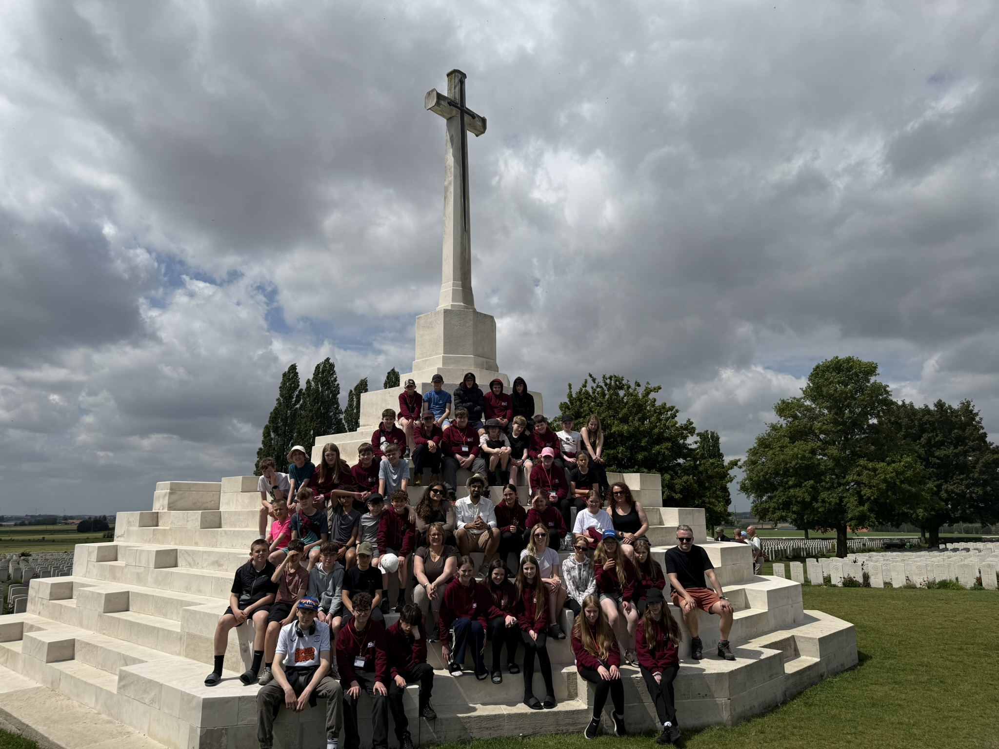 Image of Pupils Visit WW1 Sites of Belgium and France 