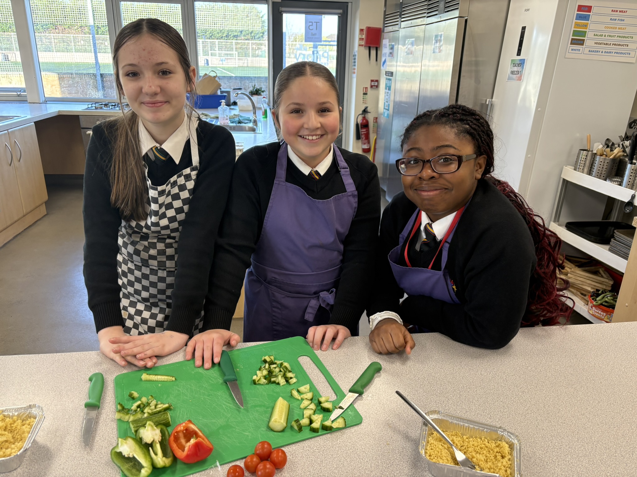 Image of Year 7 Serve Up Success in Their First Practical Cookery Lesson