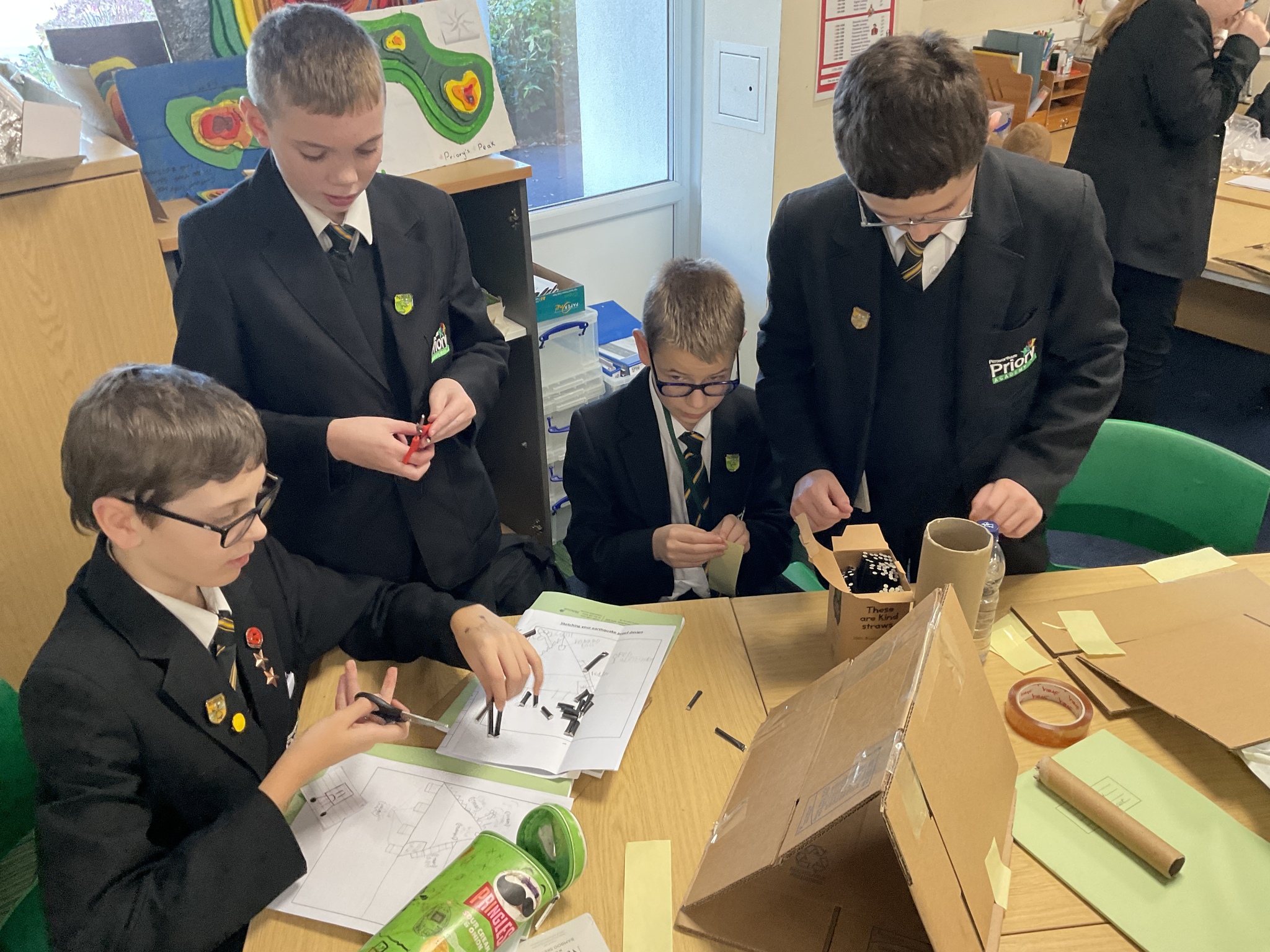 Image of Year 8 Shake Up Learning To Build  Earthquake-Resistant Structures 