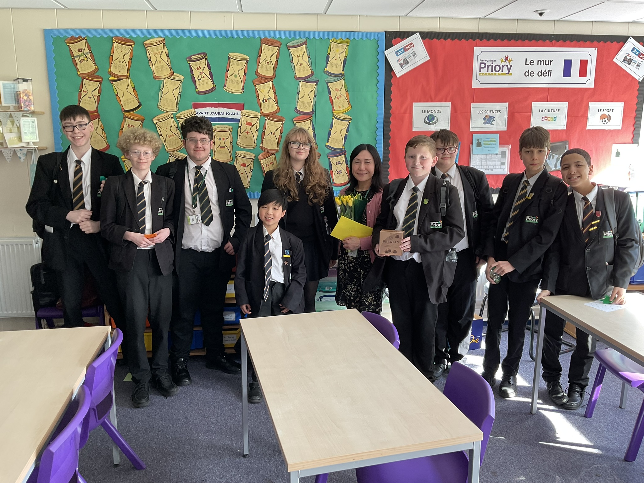 Image of Farewell to Mrs Small and a Heartfelt Thank You from Priory’s Japanese Club