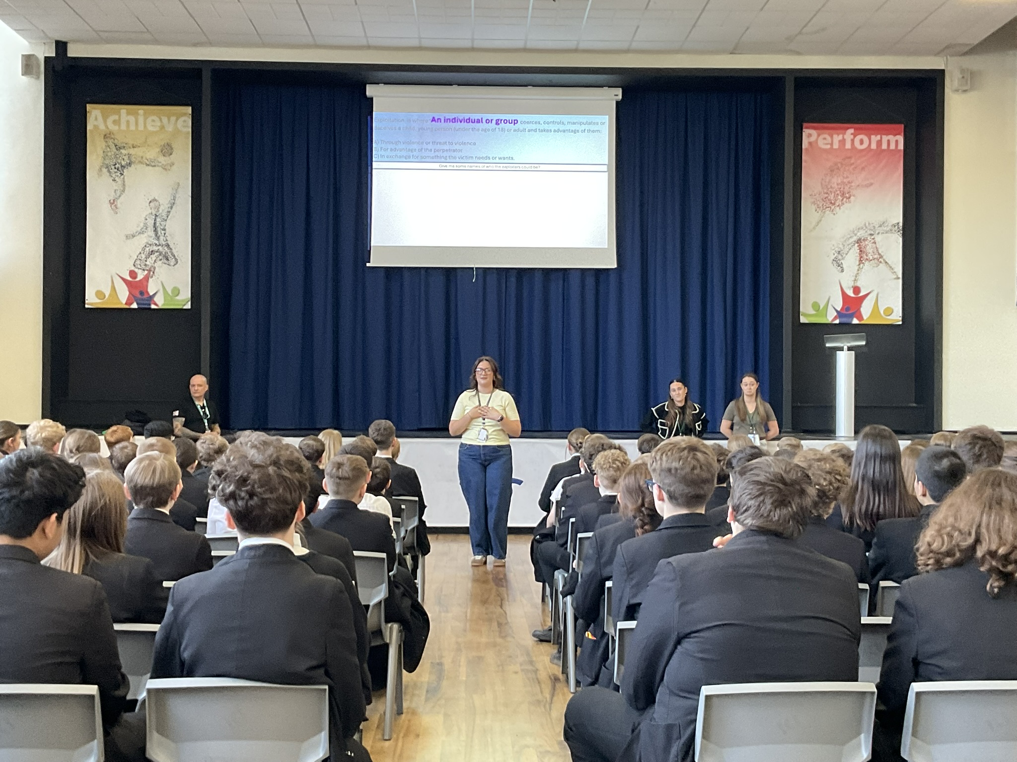 Image of Year 8 Receive Safeguarding Guidance on Child Exploitation from Police 