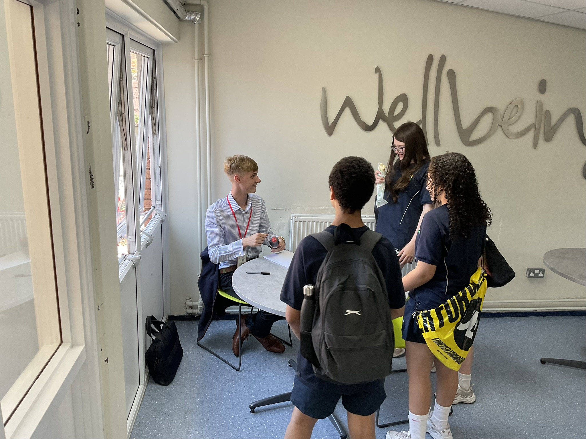 Image of Youth Parliament Member Visits Priory