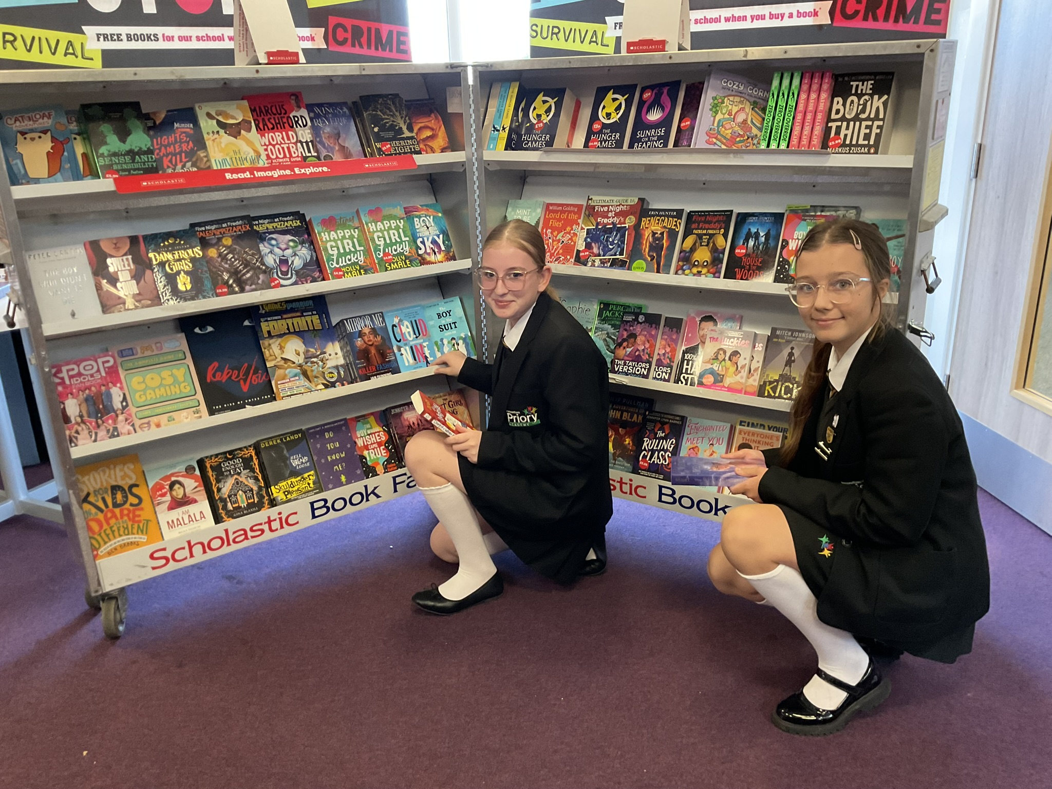Image of Bright Books and Quiet Moments at the Book Fair