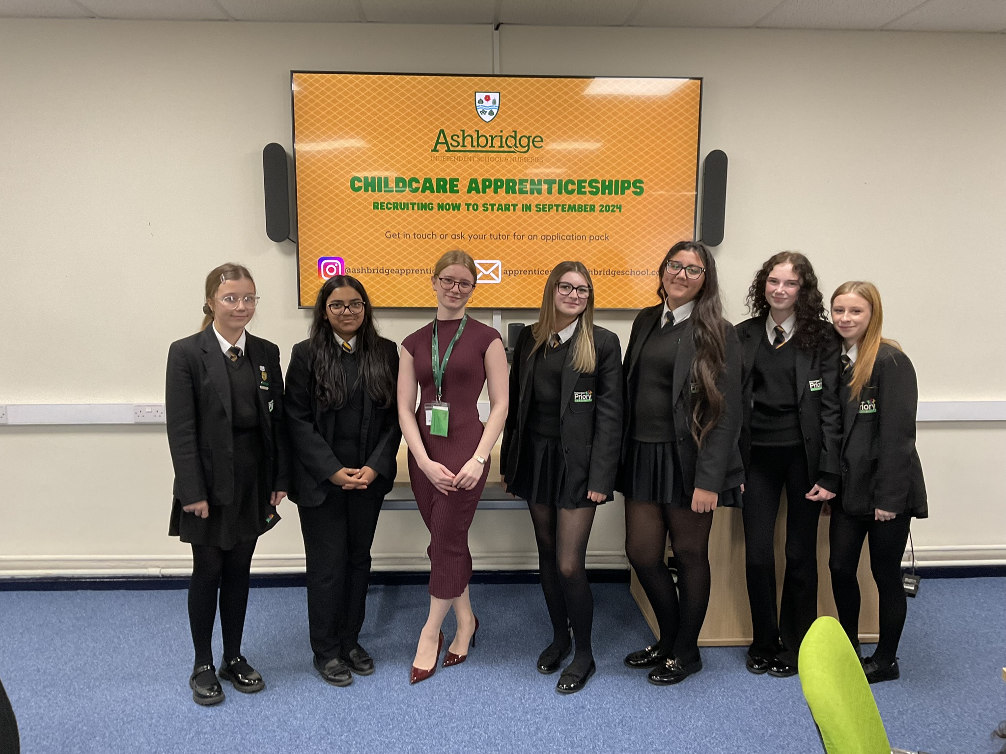 Image of Year 11 Childcare Pupils Learn About Apprenticeship Opportunities