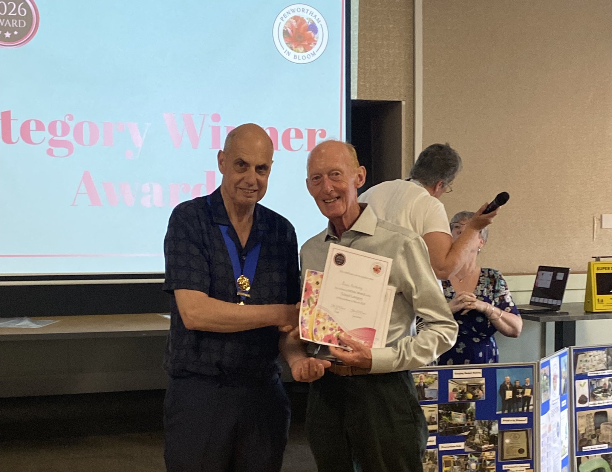 Image of Mr Farron Picks Up More Gardening Accolades at Local ‘In Bloom’ Event