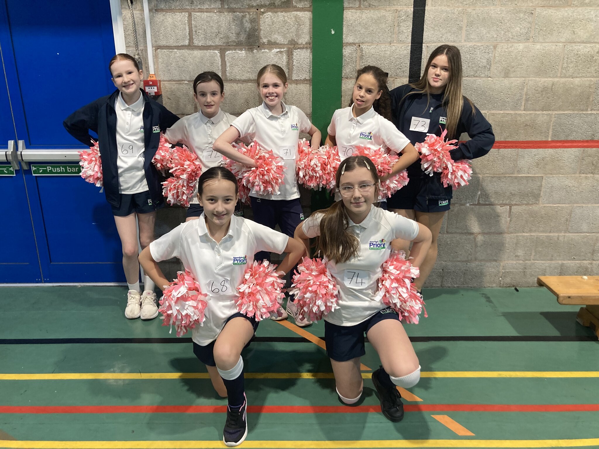 Image of Priory Cheerleaders Bring Energy to South Ribble’s First Competition