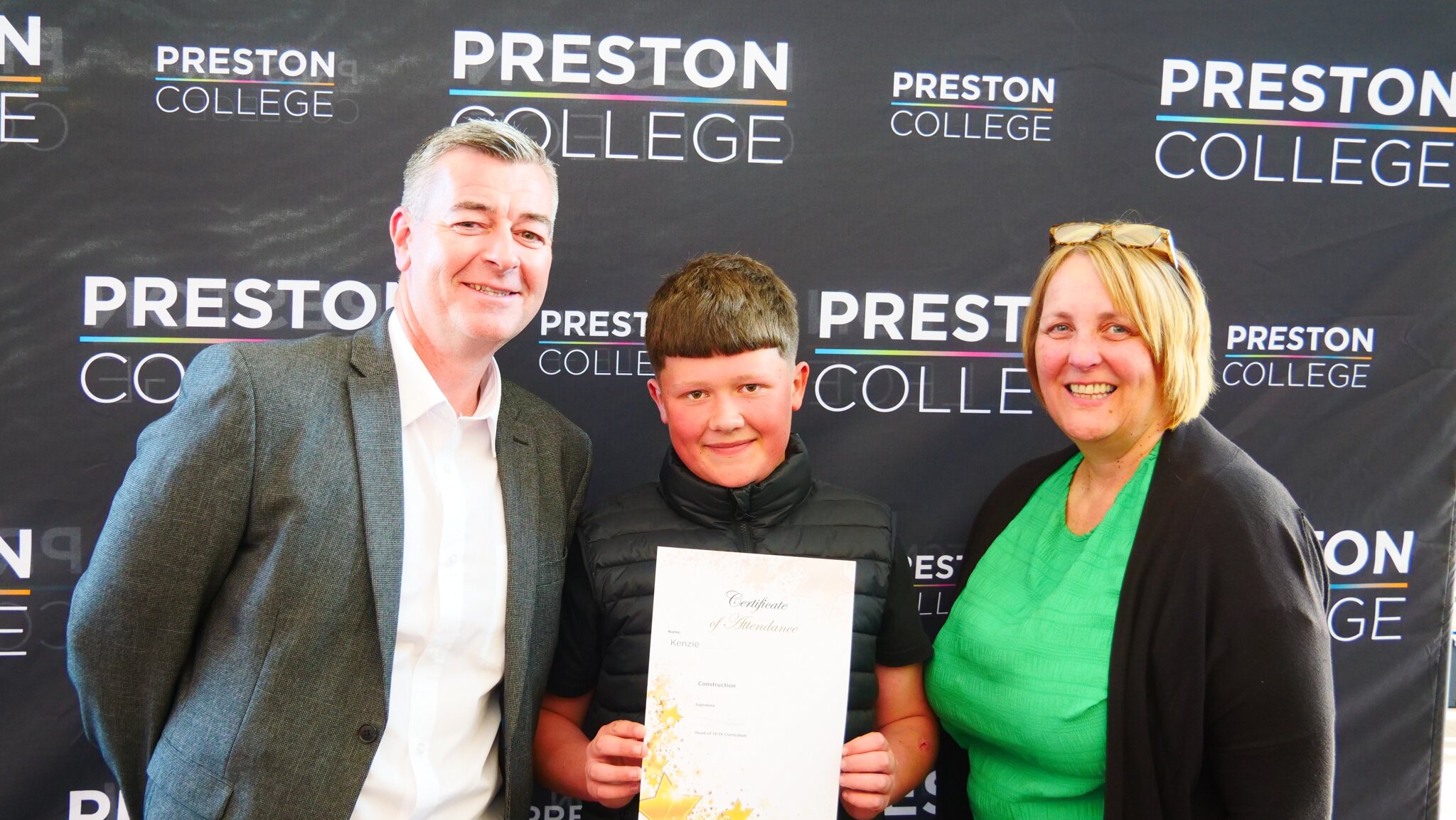 Image of Construction Course Success For Year 10 Pupil at  Preston College