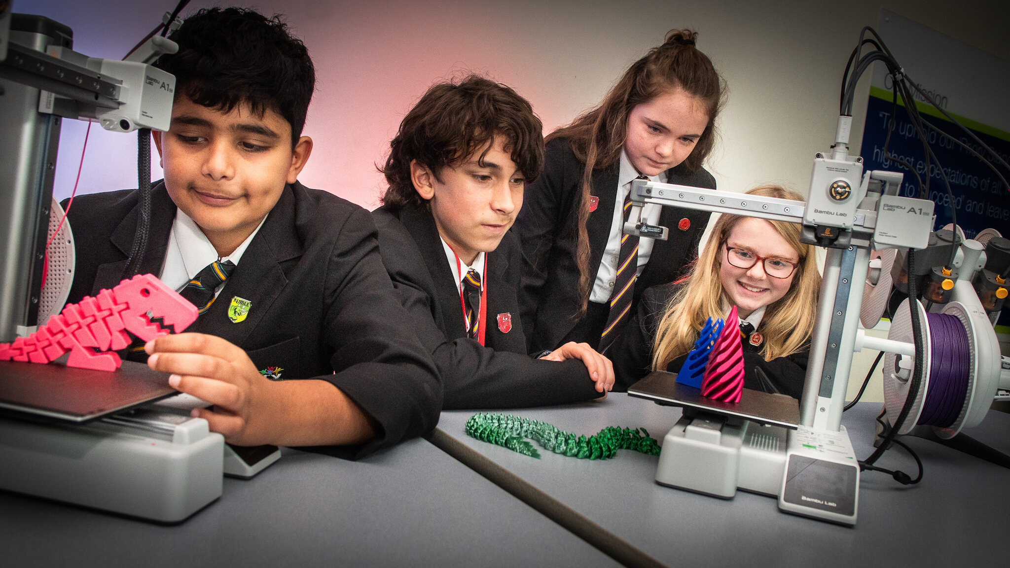 Image of Priory Powers Up with Three  3D Printers and a Growing Lunch Time Club