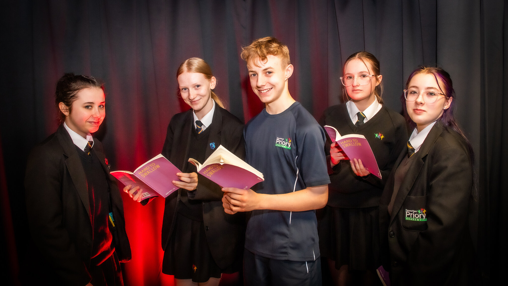 Image of Priory Pupils Tackle Serious Themes in its Next Production and it’s  ‘Hard To Swallow’