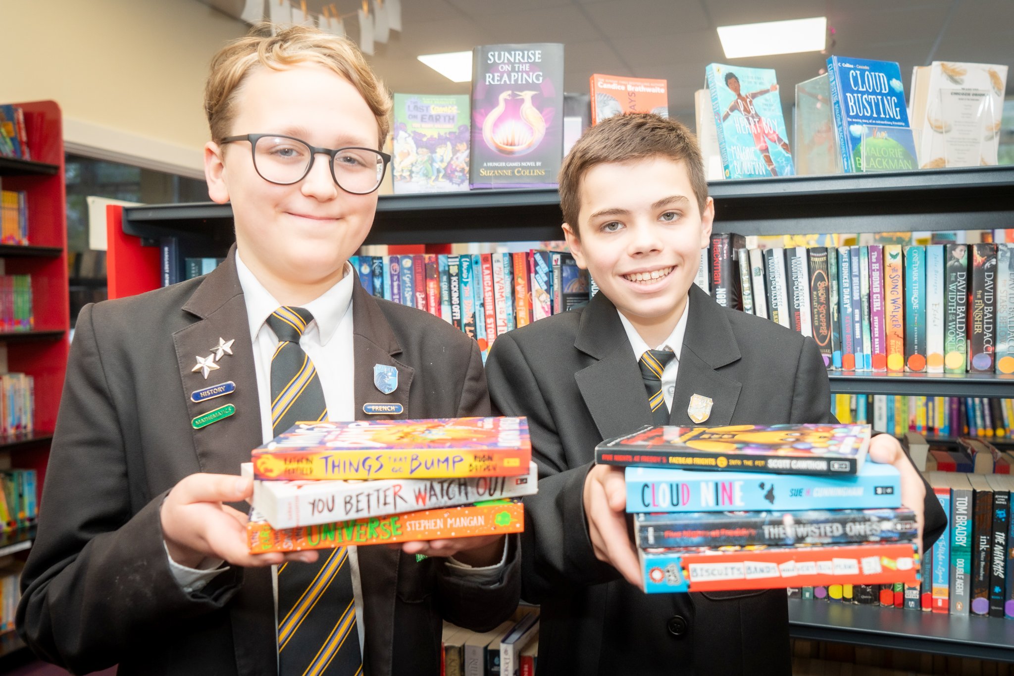 Image of New Books Boost Bustling Priory Library 