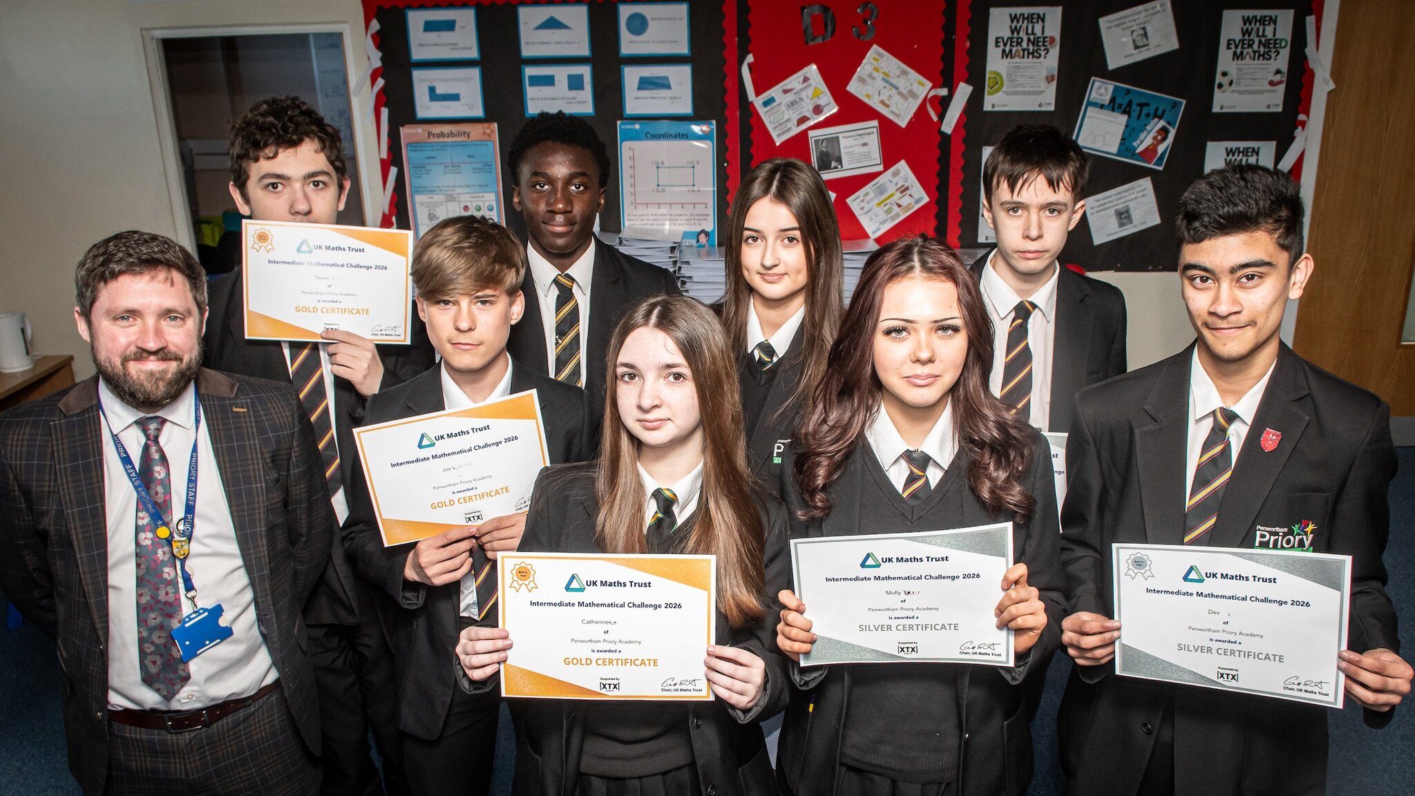 Image of Pupils Rise to the Challenge in UKMT Maths Competition