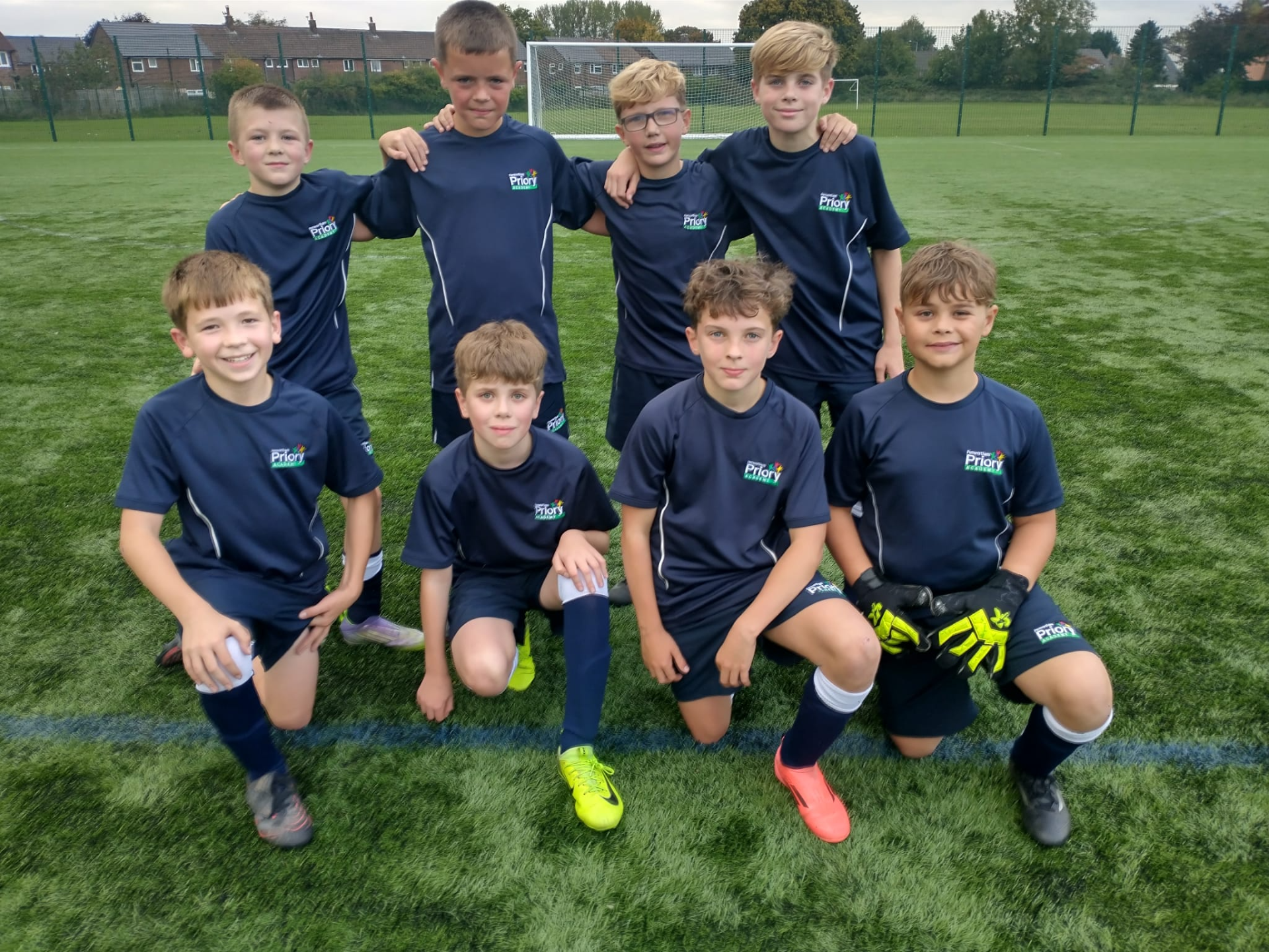 Image of South Ribble League Win for Year 7 Footballers