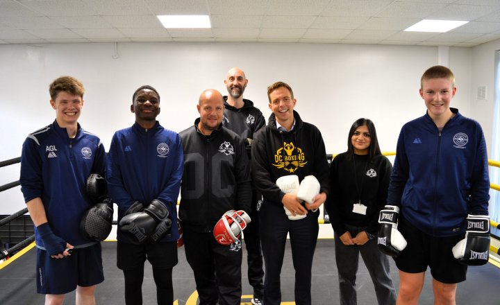 Boxing Scholarship at The Sixth Form Partnership 