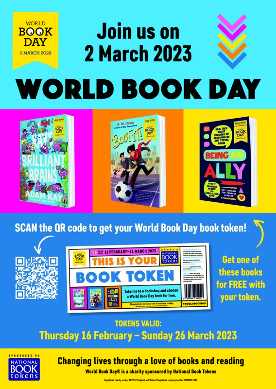 World Book Day 2nd March 2023 Poole High School