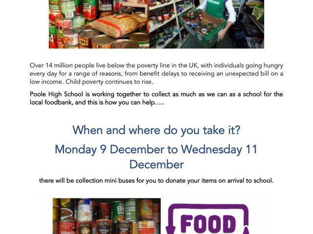 Image of Foodbank Collection 2024