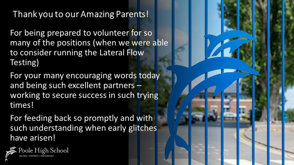 Image of Thank you to our Amazing Parents!