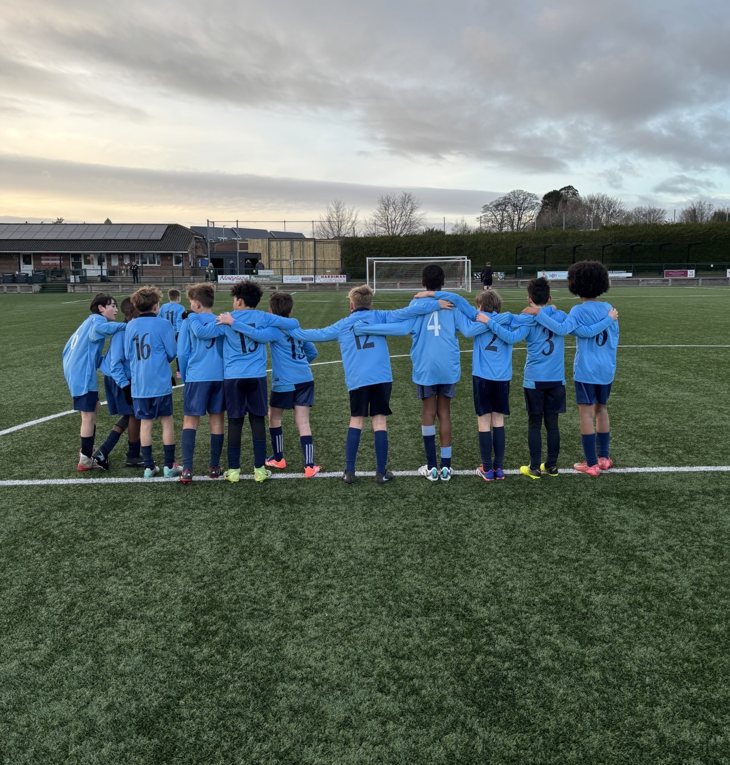 Image of Year 7 Football County Cup penalty shootout!
