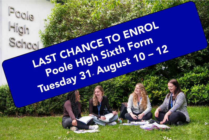 Image of Last Chance to Enrol into our successful Sixth Form