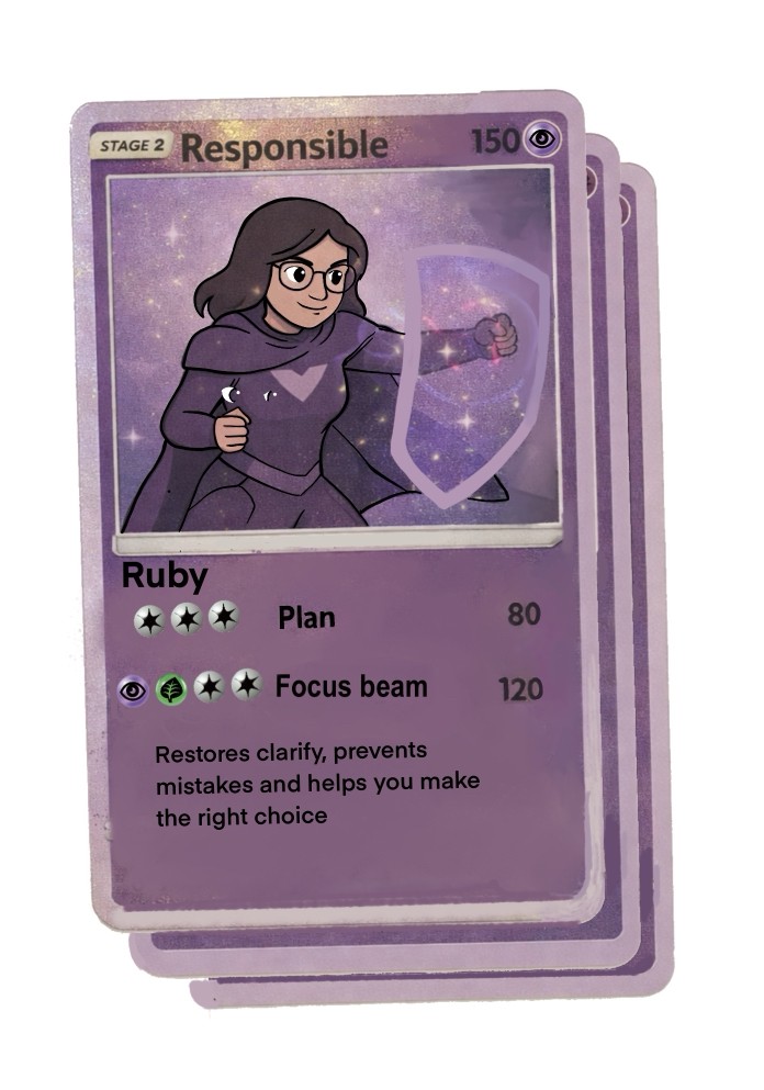Image of 💜 Ruby – The Guardian of Responsibility