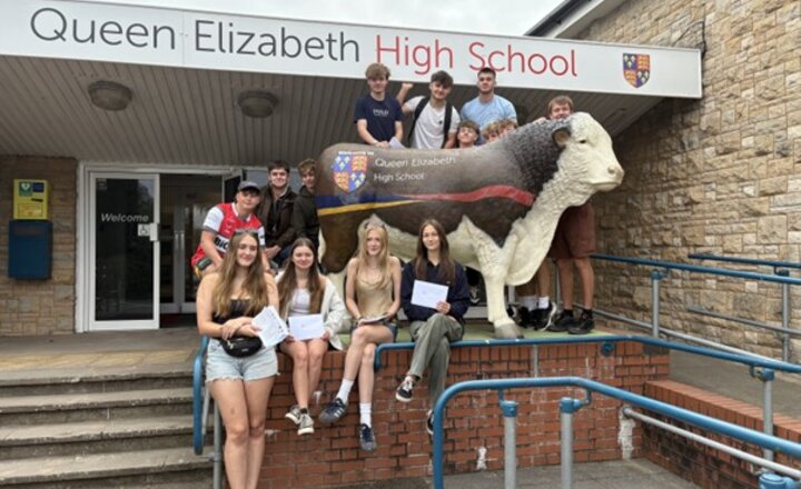 Image of Celebrating GCSE Success at Queen Elizabeth High School​