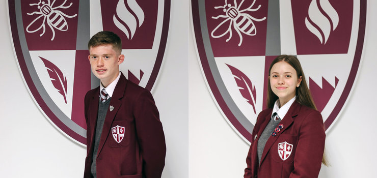 Image of Head Boy and Head Girl 2021-22