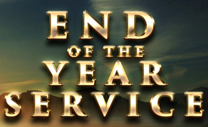 Image of End of Year Service in Church