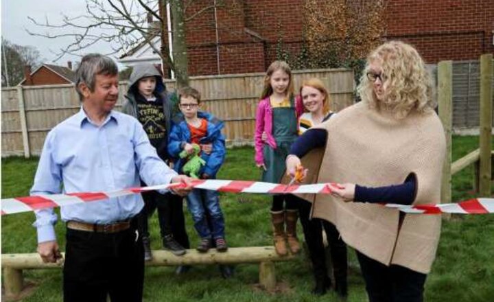 Image of Richard Crosse Children Open New Play Equipment at Kings Bromley Village Hall