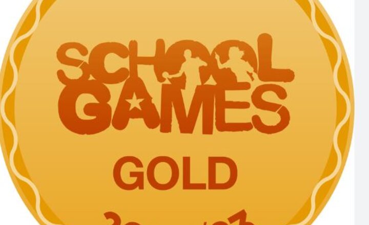 Image of School Games Mark Gold AWARD!