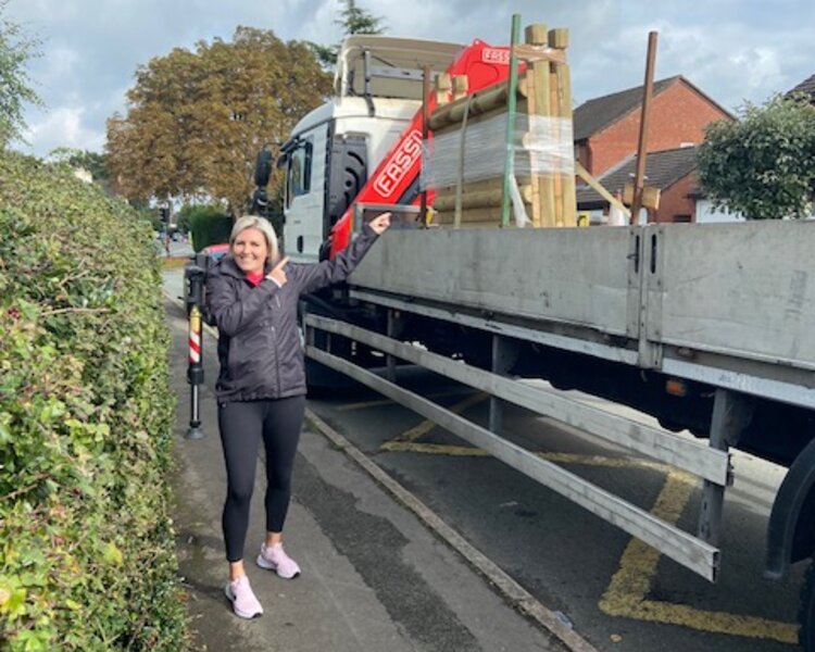 Image of Thanks PTA!!! Our new EYFS climbing frame has arrived!!