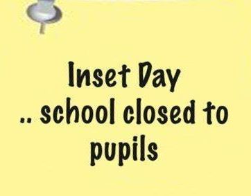 Image of Inset Day - School closed to pupils