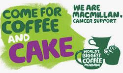 Image of Macmillan Coffee Morning 8.30am and 3.15pm