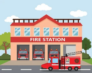 Image of Year 5 visit to Lichfield Fire Station