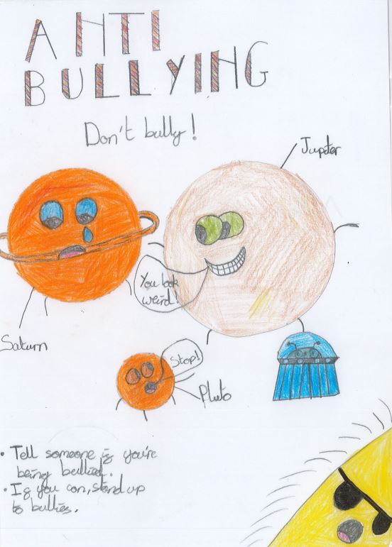 Image of Class 4 Anti-Bullying Week Poster Winners