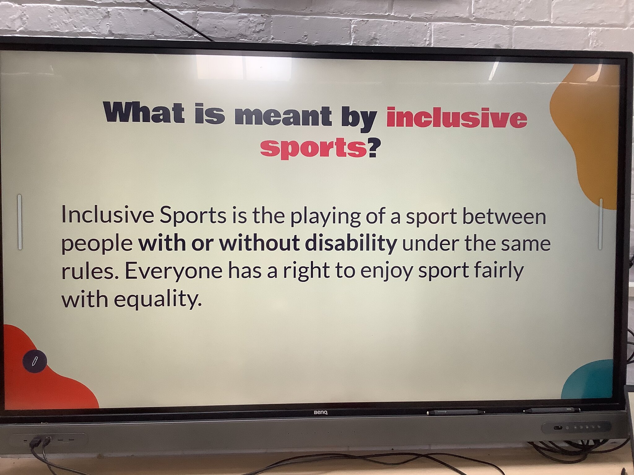 Image of Inclusive Sports Day