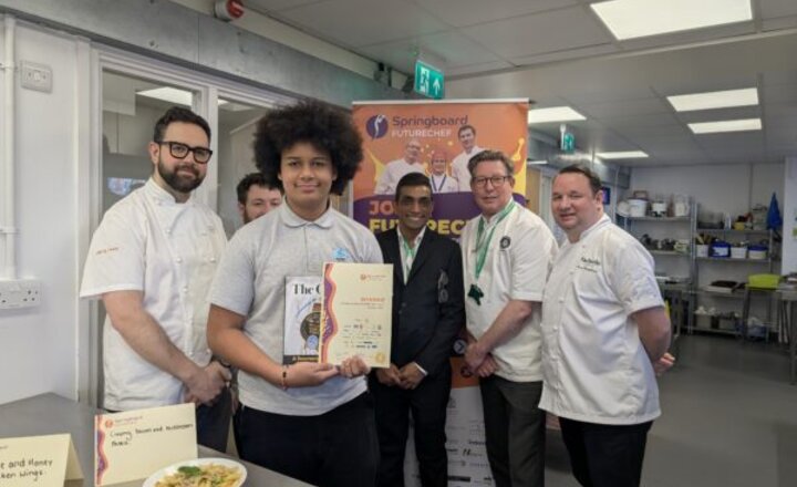 Image of Year 11 Student, Scott Chitty, Wins Local Final of FutureChef Competition